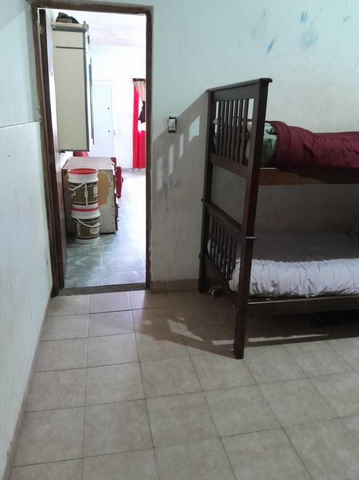 Casa 3 Ambientes con Dto. al frente, mismo lote. El Gaucho