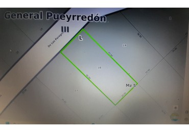 Lote de terreno 900 M2.Sierras de  los Padres